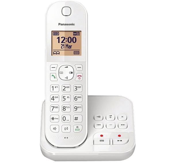 Téléphones sans fil KX-TGC 420 FRW Blanc