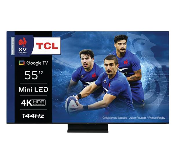 Téléviseur UHD 4K - Diagonale 139 cm - 55C809- Tcl