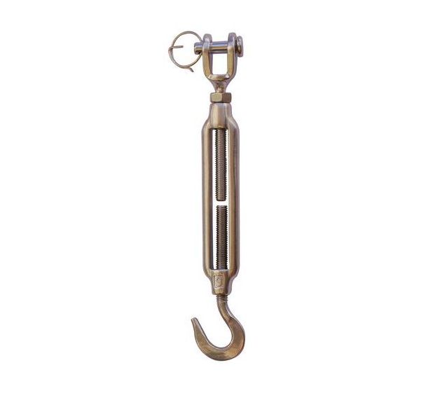 Tendeur en inox - Crochet et manille
