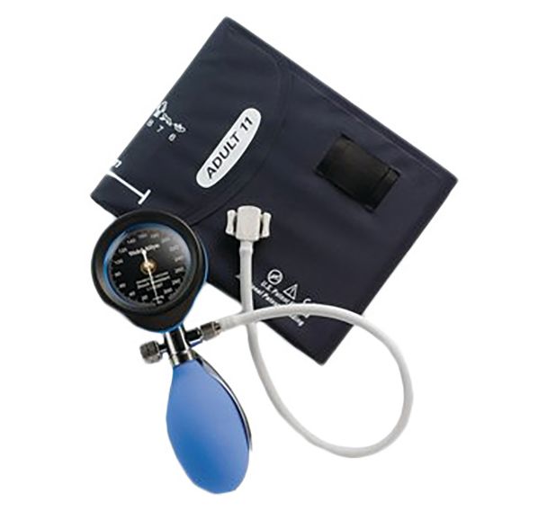 Tensiomètre DS55 bleu livre avec 3 brassards et housse-WELCH ALLYN