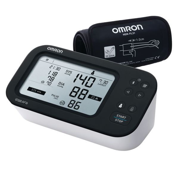 Tensiomètre automatique au bras M7 IT-AFIB-HEM-7380T1-EBK-Omron