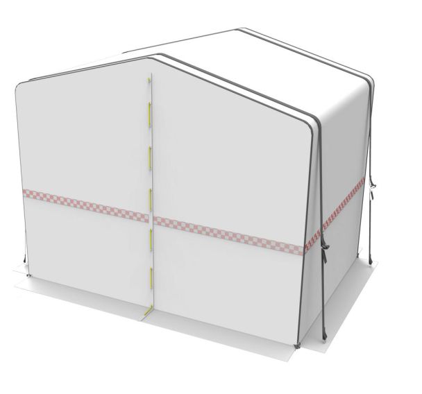 Tente de soudage et abri de chantier Heavy Duty - Cepro