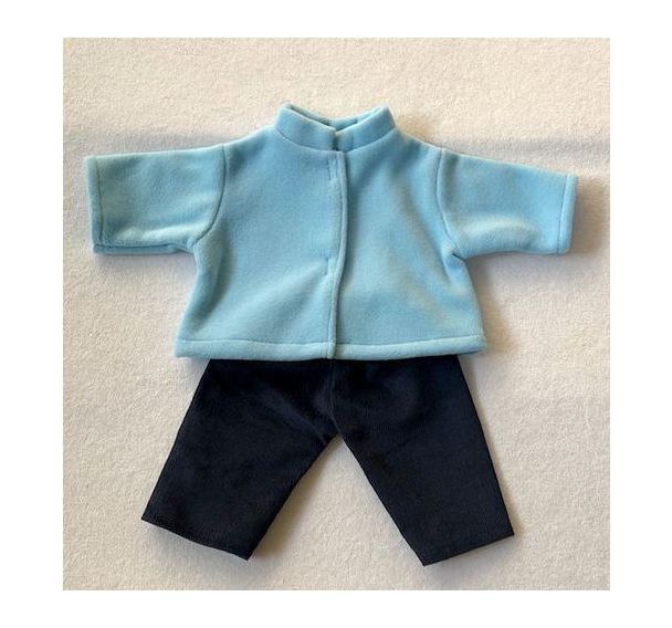 Tenue d'hiver garçon pour 40 cm