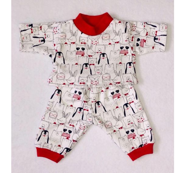 Tenue de nuit mixte pour bébé 30cm