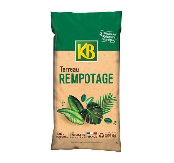 Terreau de rempotage - 6l