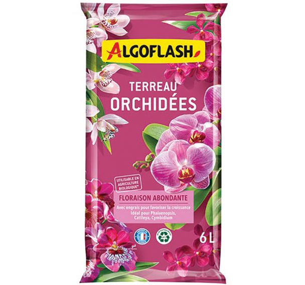 Terreau orchidées 6l /nc