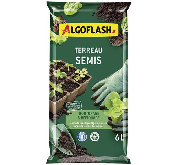 Terreau semis bouturage repiquage 6l /nc