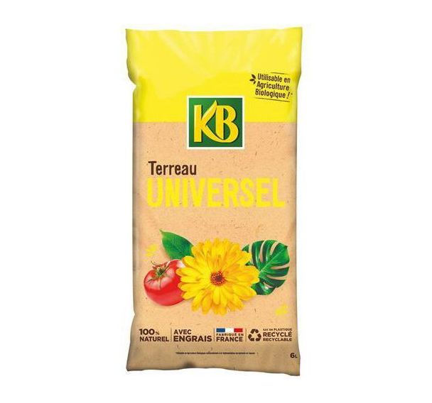 Terreau universel - 6L - Kb