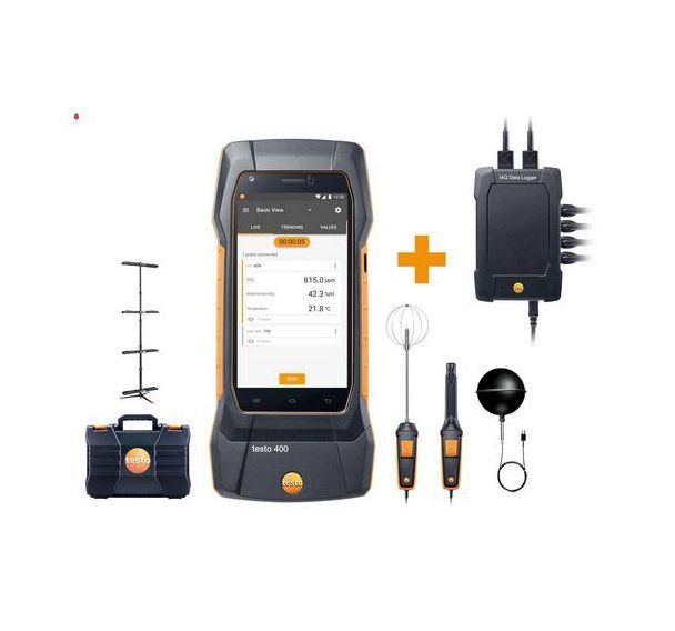 Testo 400 Kit confort thermique avec enregistreur et trépied