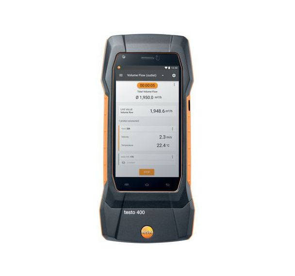 Testo 400 mesure de vitesse d'air et d'IAQ universel