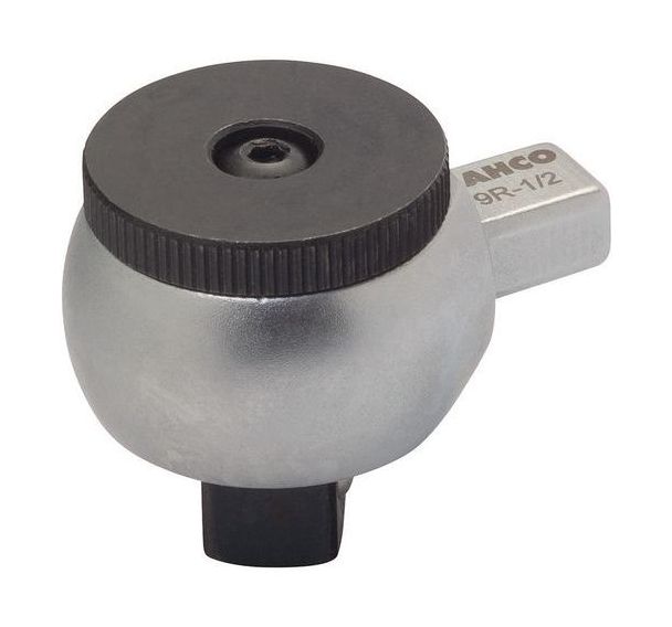Tête cliquet réversible rond attachement rectangulaire 1"
