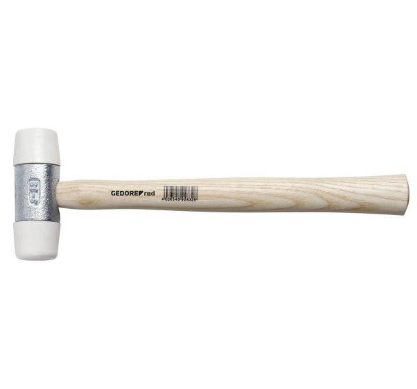 Tête de marteau en nylon D.30mm L.280mm Frêne