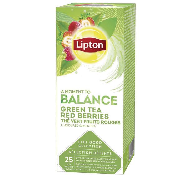 Thé vert Lipton -  6x 25 sachets