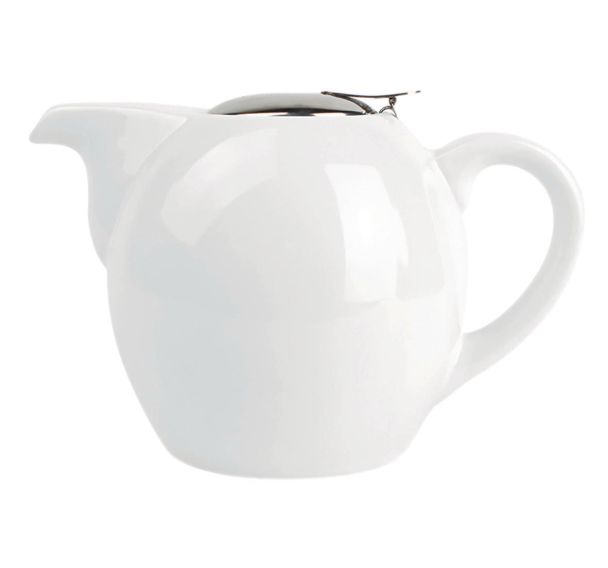 Théière avec filtre en porcelaine-Camelia In Situ