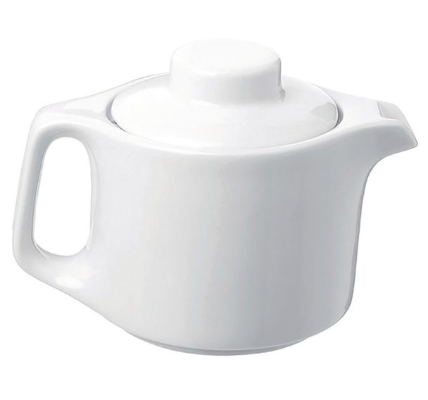 Théière en porcelaine 43cl blanc-Delta
