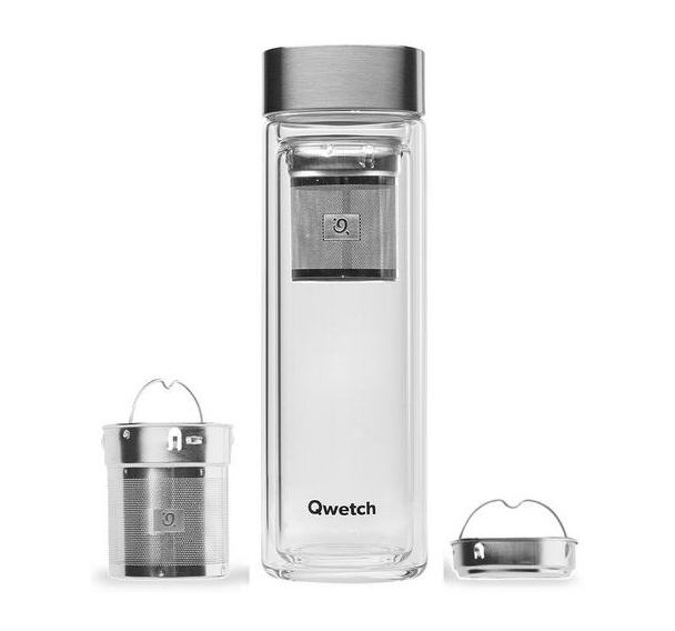 Théière isotherme en verre - Qwetch 430ml