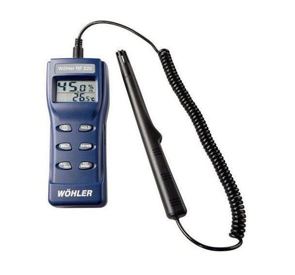 Thermohygromètre portatif économique avec sonde déportée