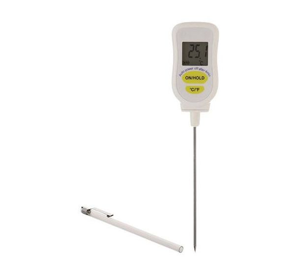 Thermomètre-sonde électronique plage -50 +350 c