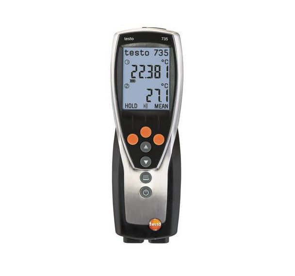 Thermomètre à sonde interchangeable 3 canaux 735 - Testo