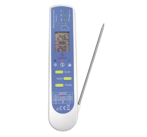 Thermomètre ''duo'' infra rouge avec sonde