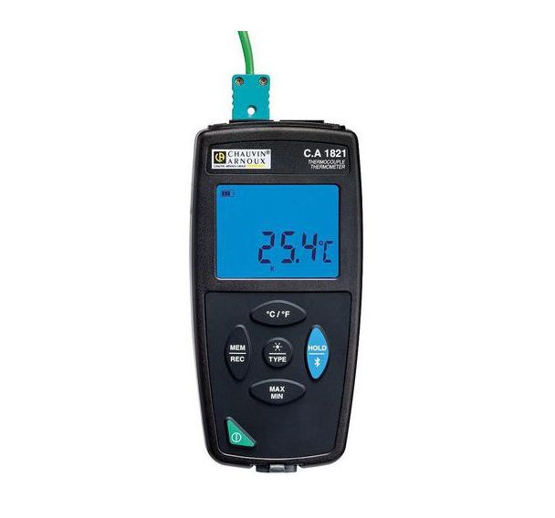 Thermomètre enregistreur thermocouple KJTENRS - Chauvin Arnoux