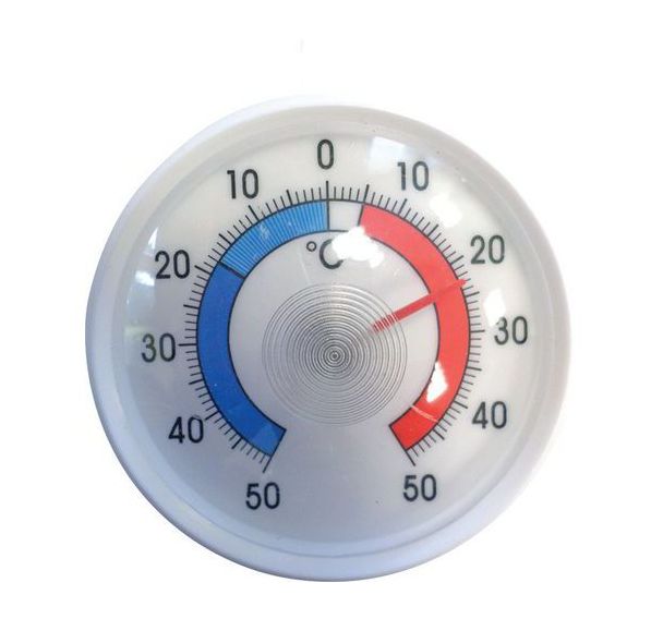 Thérmomètre frigo et congélateur cadran rond -50° à +50° C