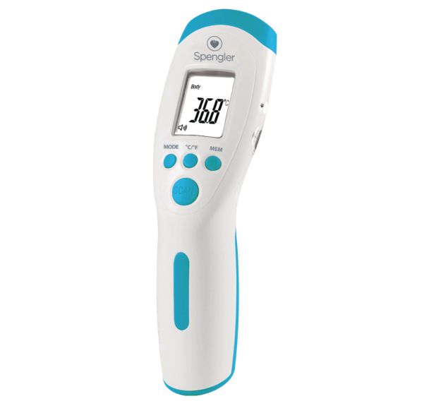 Thermomètre sans contact Spengler Tempo Easy bleu