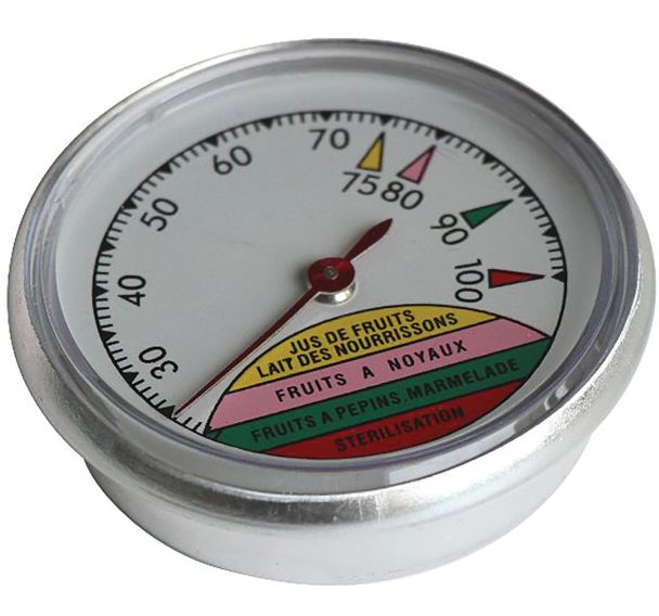 Thermomètre stérilisateur rond