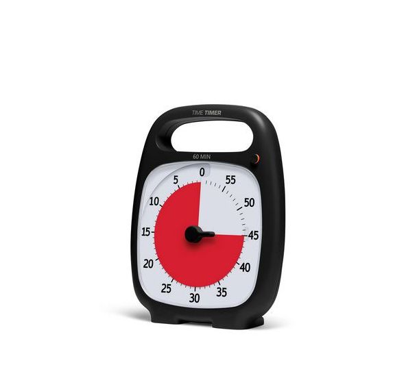 Time timer bouton pause