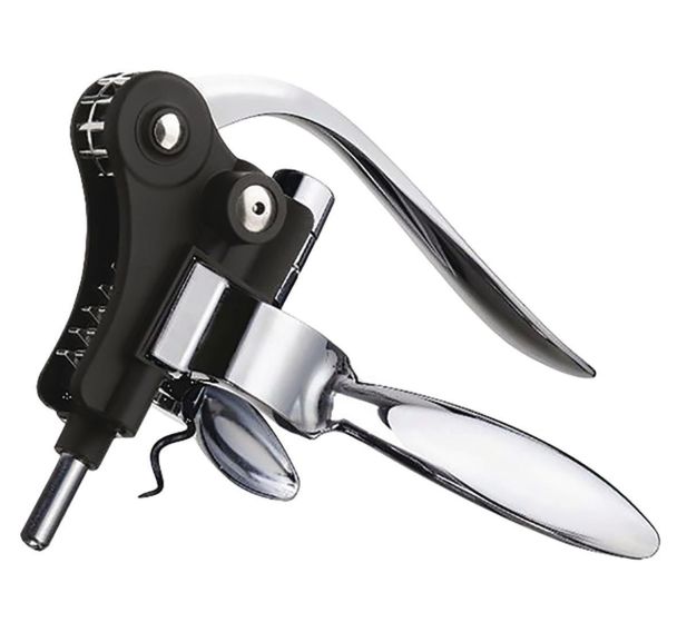 Tire-bouchon à levier Noir - Lever Corkscrew - Vacuvin