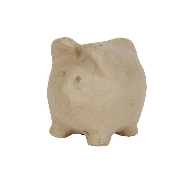 Tirelire cochon 12x12x12cm (Lot de 4)