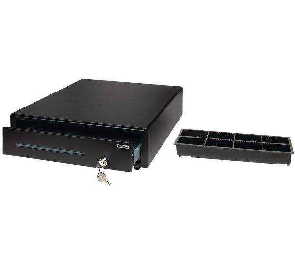 Tiroir-caisse LD-3336 à ouverture electrique et par clés - Safescan