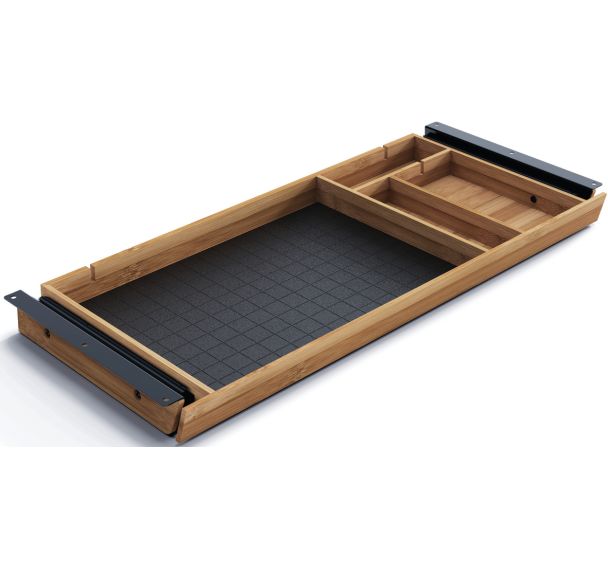 Tiroir compartimenté en bambou