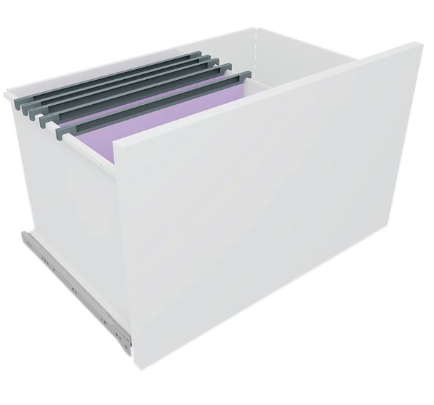 Tiroir optionnel pour dossiers suspendus en mélaminé Robin - Eol