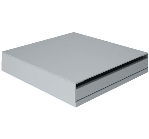 Tiroir range clavier pour Support Informatique PC coloris RAL 7035 Gris clair