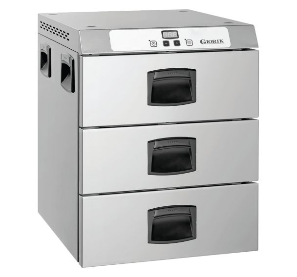 Tiroirs de maintien température-cuisson basse température,3 tiroirs GN1/1-GMC3E