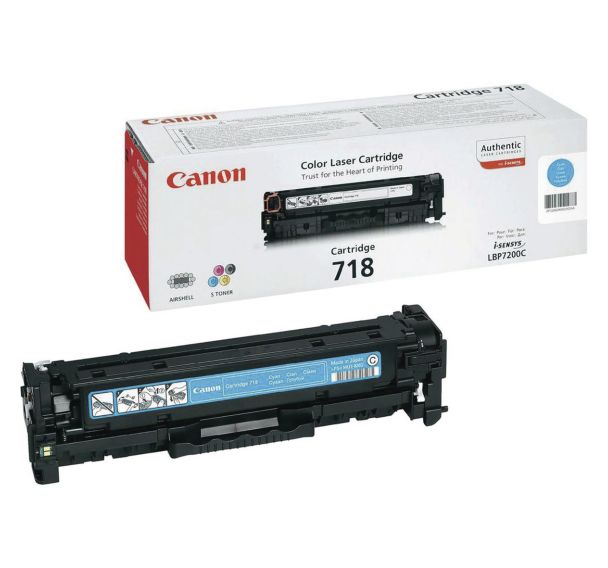 Toner Cyan CANON 2900 pages (718)