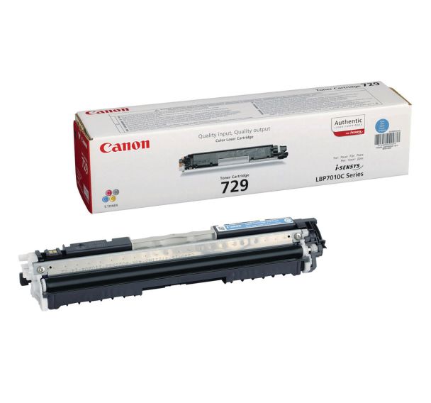 Toner Cyan Canon 729 C p/I-SENSYS LBP7010C 1000 pages