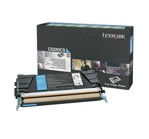 Toner Cyan LEXMARK 3000 pages (C5220CS)