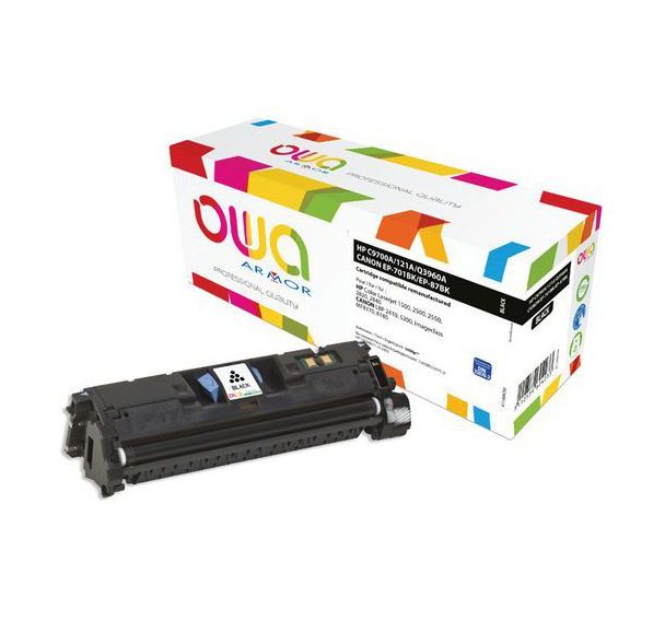 Toner HP Q3960A-CANON EP-87BK - HP C9700A - CANON 701BK noir