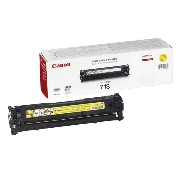 Toner Jaune CANON 2900 pages (718)