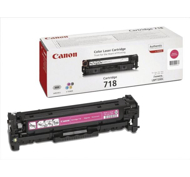 Toner Magenta CANON 2900 pages (718)