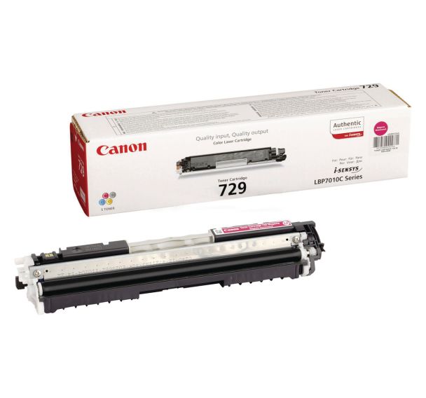 Toner Magenta Canon 729 M p/I-SENSYS LBP7010C 1000 pages