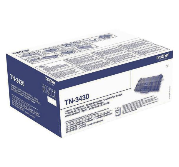 Toner Noir 3000 pages BROTHER TN3430