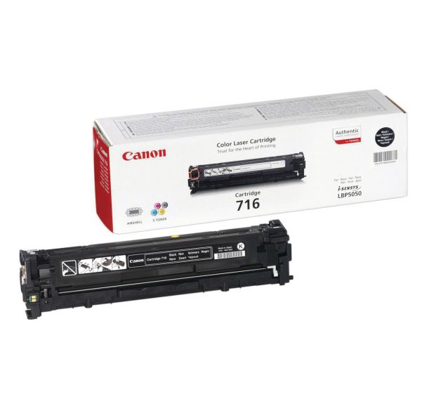Toner Noir CANON 2300 pages (716BK)