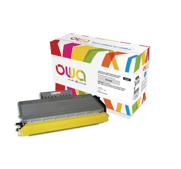 Toner capacité standard compatible Brother TN3230 Black -OWA