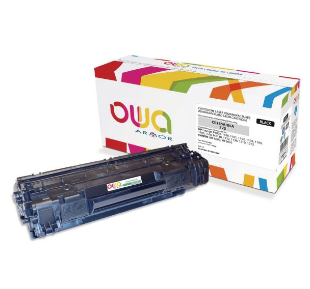 Toner capacité standard compatible HP 85A Black - OWA