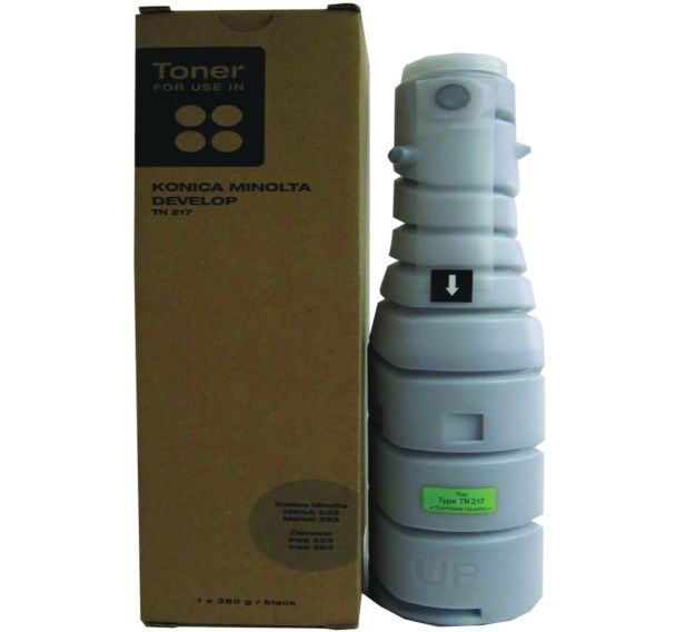 Toner compatible Konica Minolta Develop TN217 BK17 - Noir