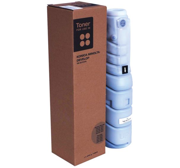 Toner compatible Konica Minolta Develop TN217 BK25 - Noir