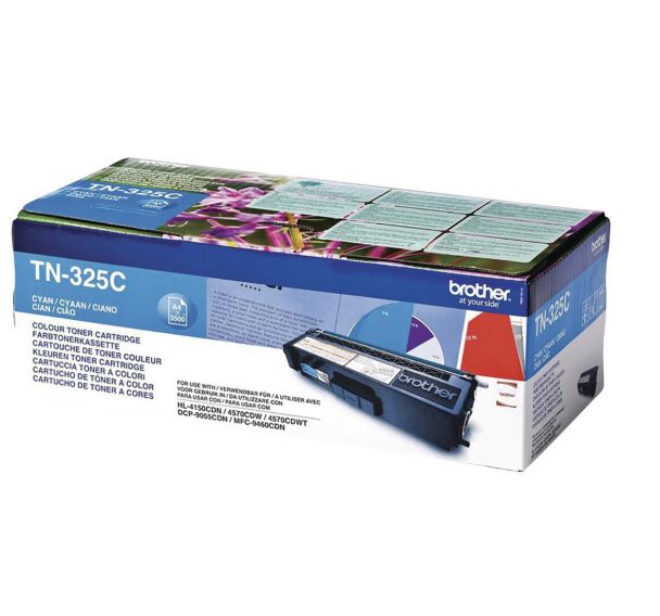Toner cyan BROTHER 3500 pages (TN-325C)
